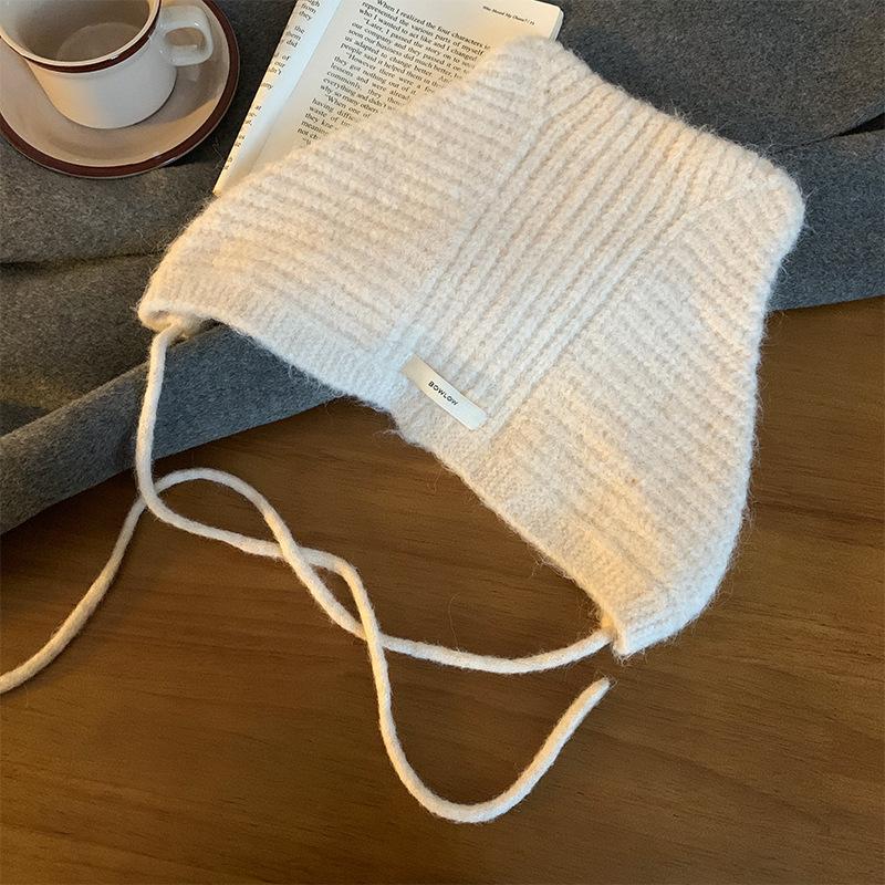 

Imitation cashmere knitted cute cat ears loli hat winter outdoor warm ear protection northern wind and snow hat M（56-58cm）
