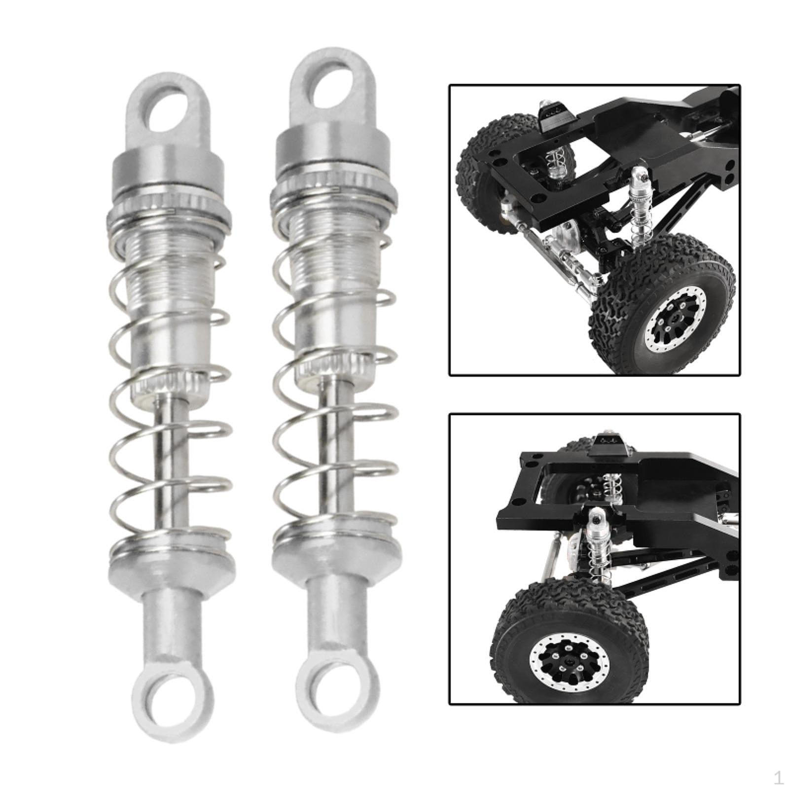 

2 Pieces Dampers Accessories 1/12 for D90 Models NM98V2 NM99sv2 срібний