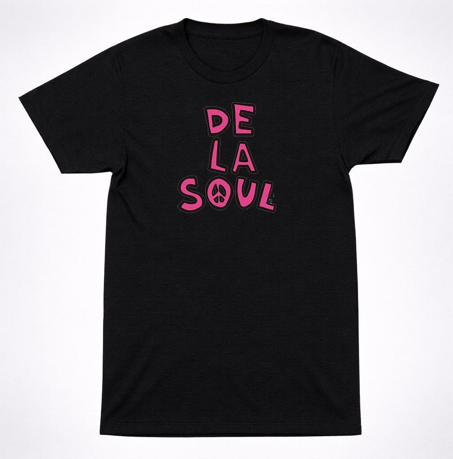 De La Soul Shirt 90s Hip Hop Rap Logo Retro Vintage Style Gift Fans Classic S