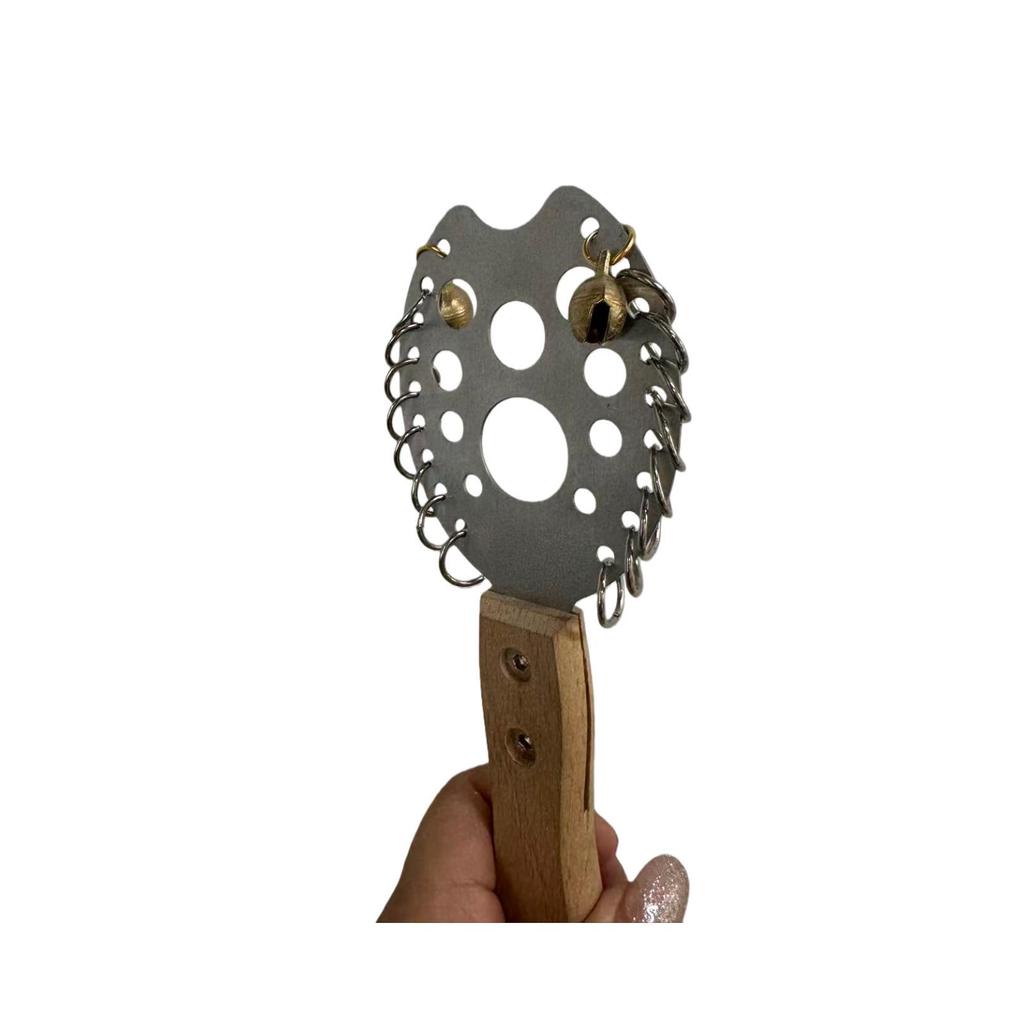Westafrikanische Manding Djembe Trommel mit Bühnenperformance Handheld Shaker Begleitung