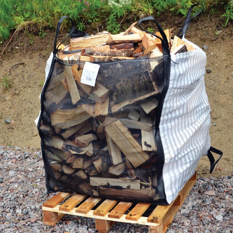 Ventilated Big Bag for wood 80x95x100