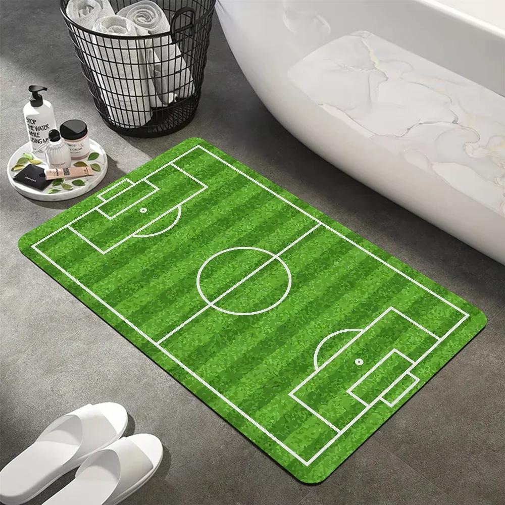 

Disney Football Field Plan Mats Retro Multiple Choice Living Room Kitchen Rug Non-Slip Welcome Home Decoration Carpet 30X50CM