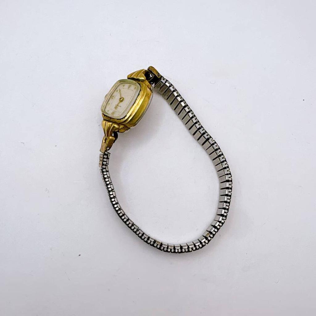 CITIZEN Antique 14K Gold Plated Condition Watch, (14KGF)