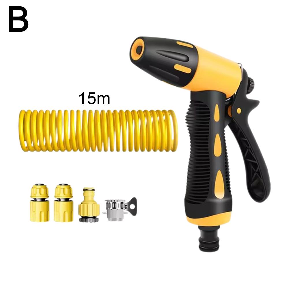 10-20 Meter Telescopic Water Pipe With High-pressure Nozzle Extension Hose Water Hose For Pressure Cleaner Car Washing Tool V8l0