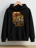 Retro Cityscape Graphic Unisex Hoodie, San Diego Padres Baseball Print Unisex Casual Sweatshirt, Daily Sports Fall Winter Pullover