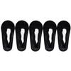 5 Pairs/Lot Socks Women's Ankle Short  No-Show Invisible Foot Summer Thin Cotton Set White Low Cut Boat Lace Silicone Non-Slip