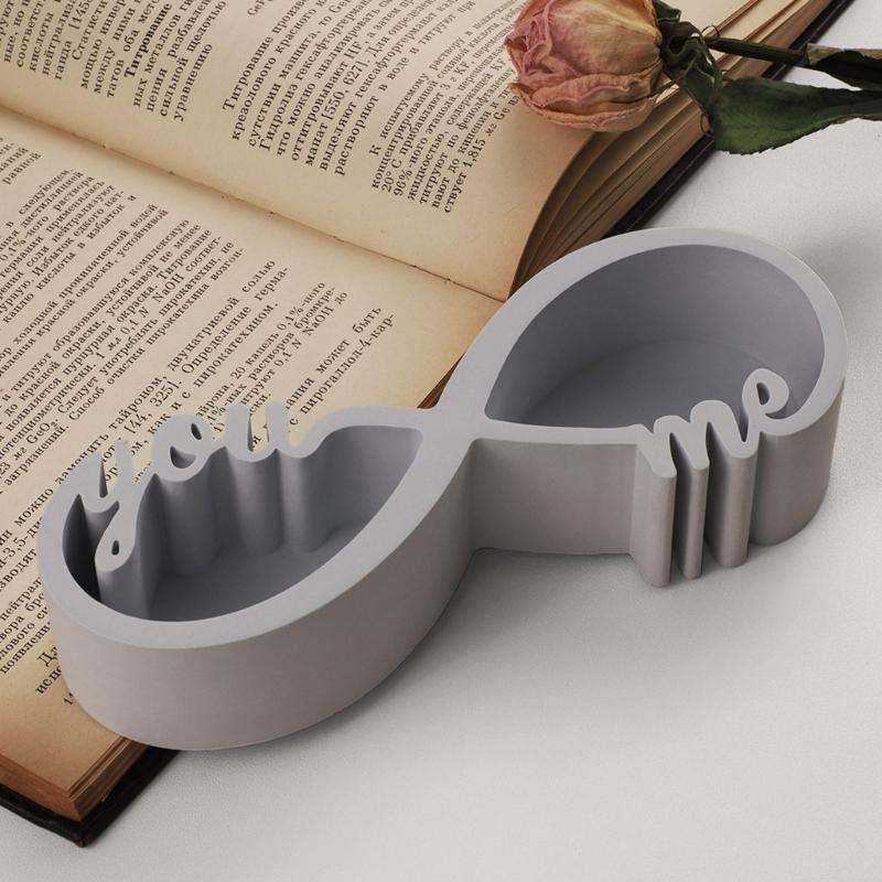 Creative Candle Holder Sturdy Silicone Mold for Customized Designs Smooth Surfaces Portable and Practical Craft Supplies