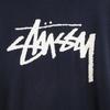 STUSSY Short sleeve Parker Navy Back brushed Women Used