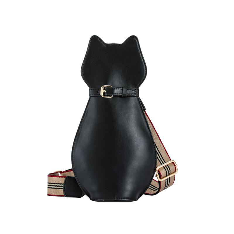 Dámská Osobnostní Neobvyklá Kreslená Široký Ramenní Popruh Crossbody Ramenní Malá Kabelka Peněženka