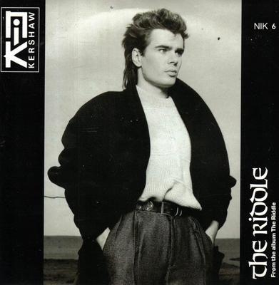 7-inch Single NIK KERSHAW  Riddle NIK6 MCA 1984 VK Pop Gebruikt