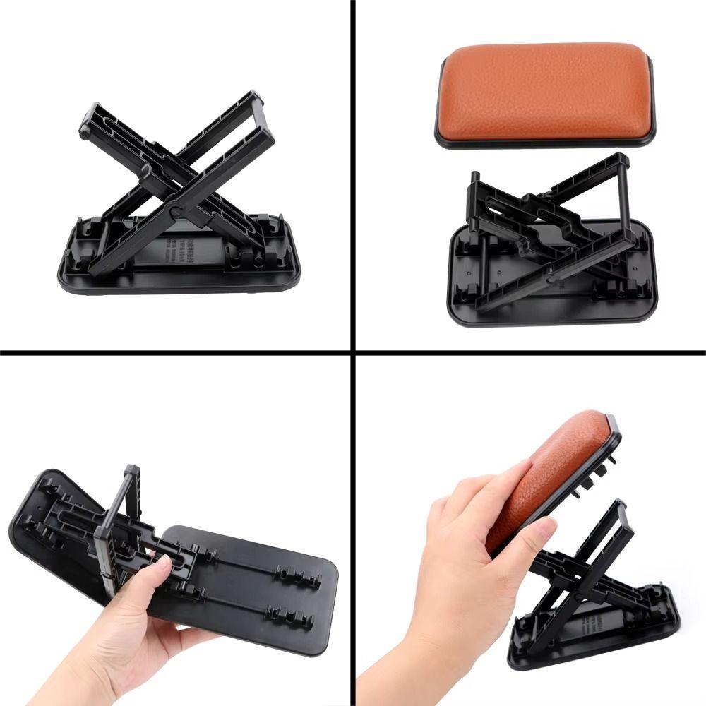 Adjustable Height Car Armrest Pad Universal Fit Anti-Fatigue Design Armrest Cushion Ergonomic Design Left Hand Position
