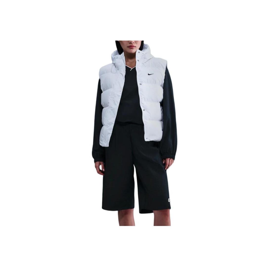 Nike Sportswear Metro Thermo-FIT Водонепроницаемый Свободный крой С капюшоном Теплый пуховый жилет Женский жилет IH1010-100 S