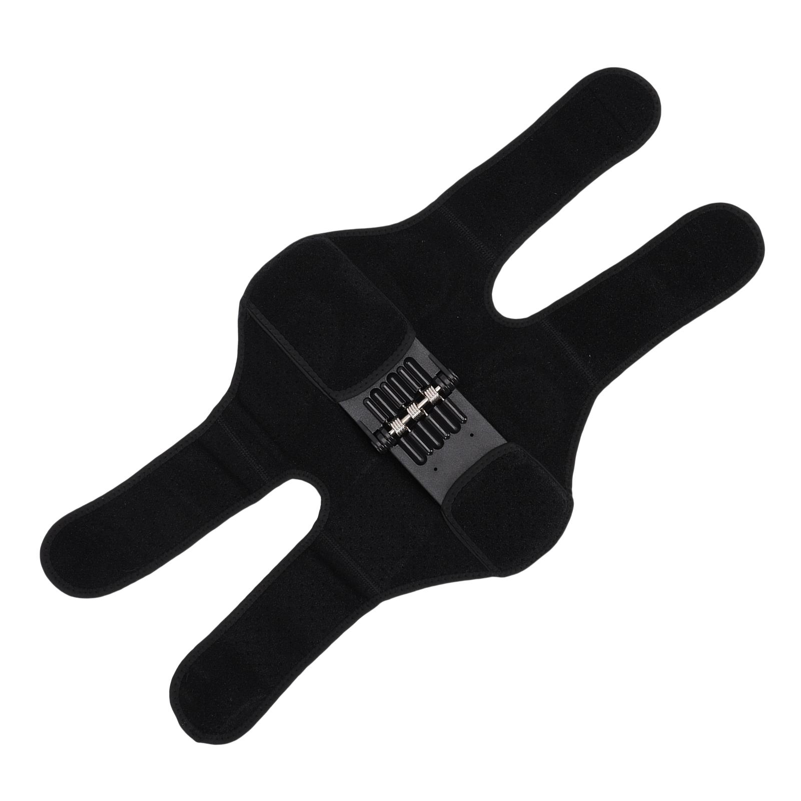 

Наколенник Ортез Пружинный суставной фиксатор для подъема по лестнице Помощь при приседании Черный