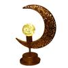 New Moon And Star-shaped LED Lights, With A Hollow Design To Enhance The Atmosphere Effect, Suitable For Use At The Bedside.