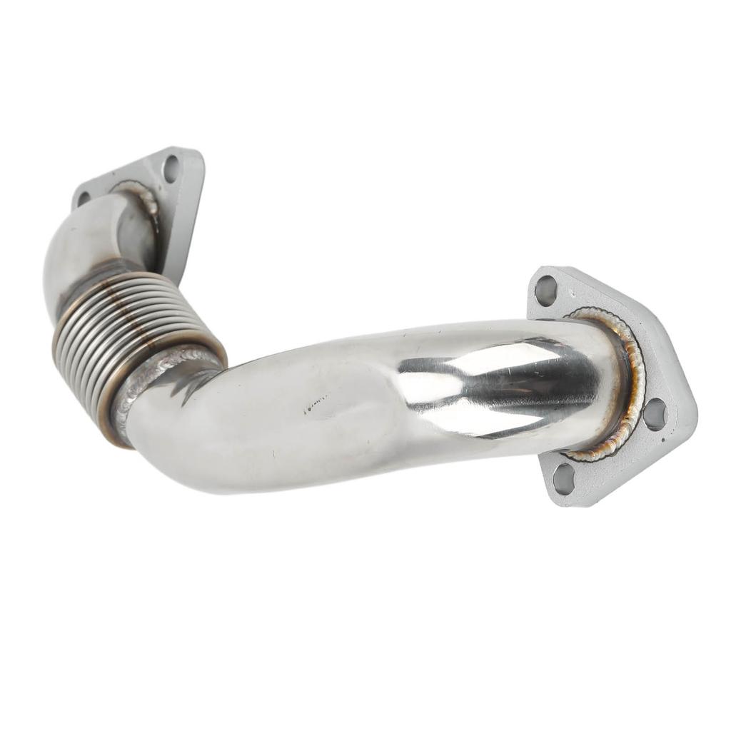 Exhaust Pipe Passenger Side Up Pipe Stainless Steel Replacement for Duramax LB7 6.6L