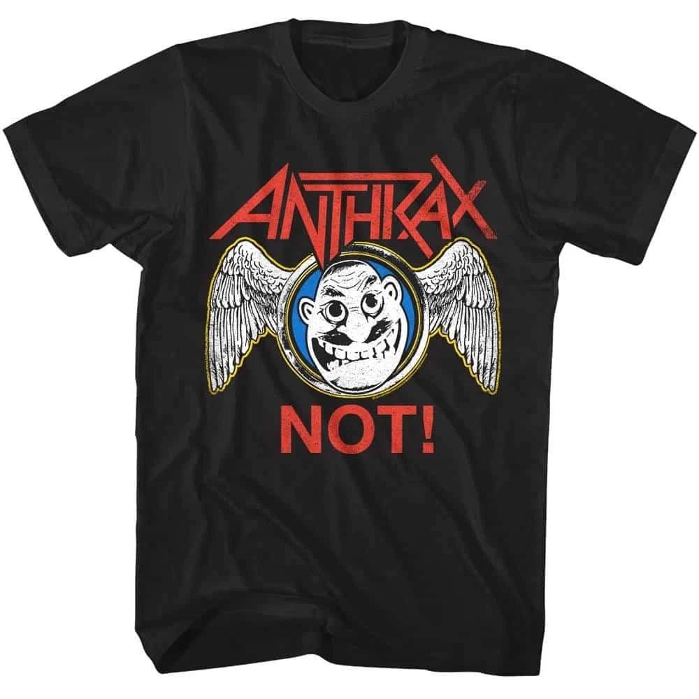 Anthrax Not Man Wings Men s T Shirt 4XL