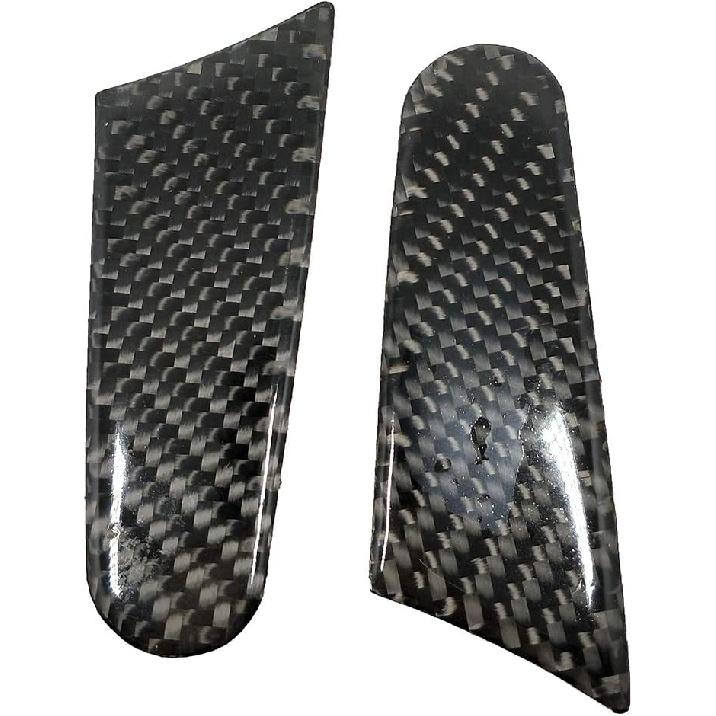

2pcs/Set Car Exterior Side Rearview Mirror Cover Decoration Trim Sticker Decal for Porsche Macan 14-19 Carbon Fiber Look Side Mirror Covers Sticker