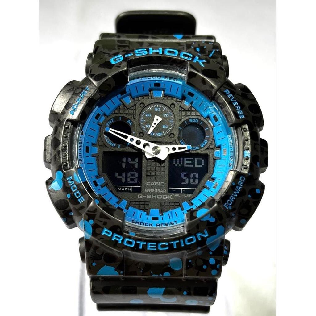 Б/у Ограниченная модель CASIO G-SHOCK GA-100ST Сотрудничество STASH Б/у Отличное состояние