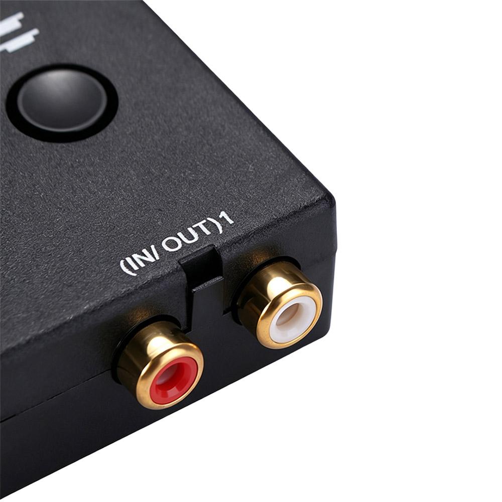 Stereo Audio Splitter Splitter Audio Decoder Amplifier Two-way Audio Switcher Car