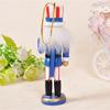 Creative Christmas Wood Nutcrackers Soldier Ornament  New Year Birthday Wedding