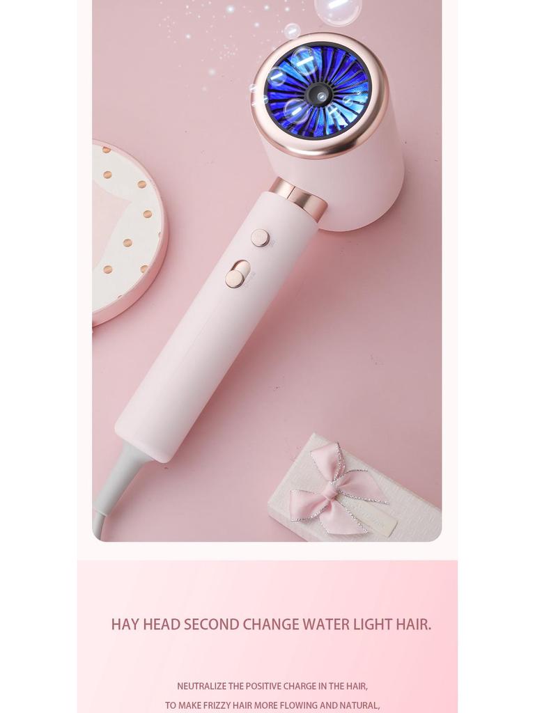 High-Speed Negative Ion Hair Dryer for Home and Salon Use - Cold & Hot Air, High Power