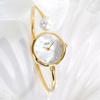 Gedi Pearl Watch For Women With Waterproof Quartz Movement And Elegant Bracelet Strap