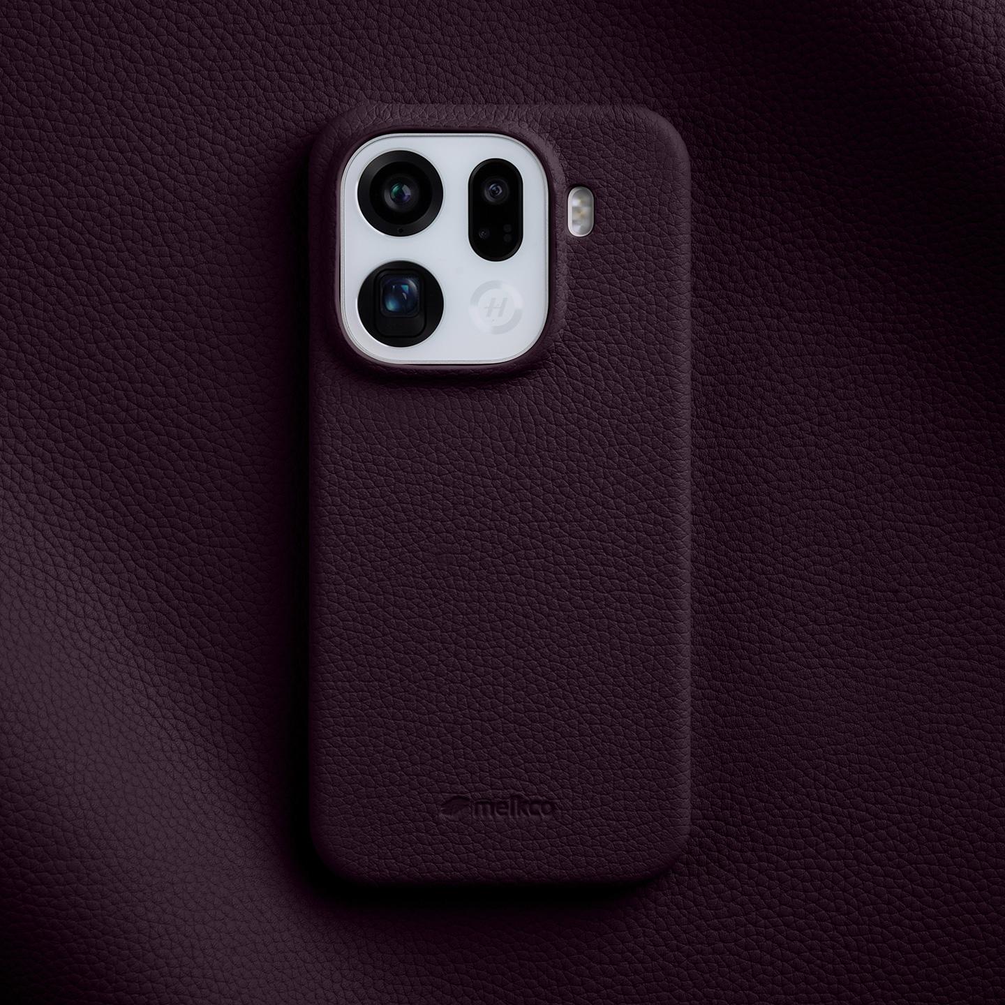 

Melkco Genuine Cowhide Leather Case for Oppo Find X9 Pro FindX9 Business Style Lichee Pattern Mobile Phone Protective Cover OPPO Find X9 фіолетовий