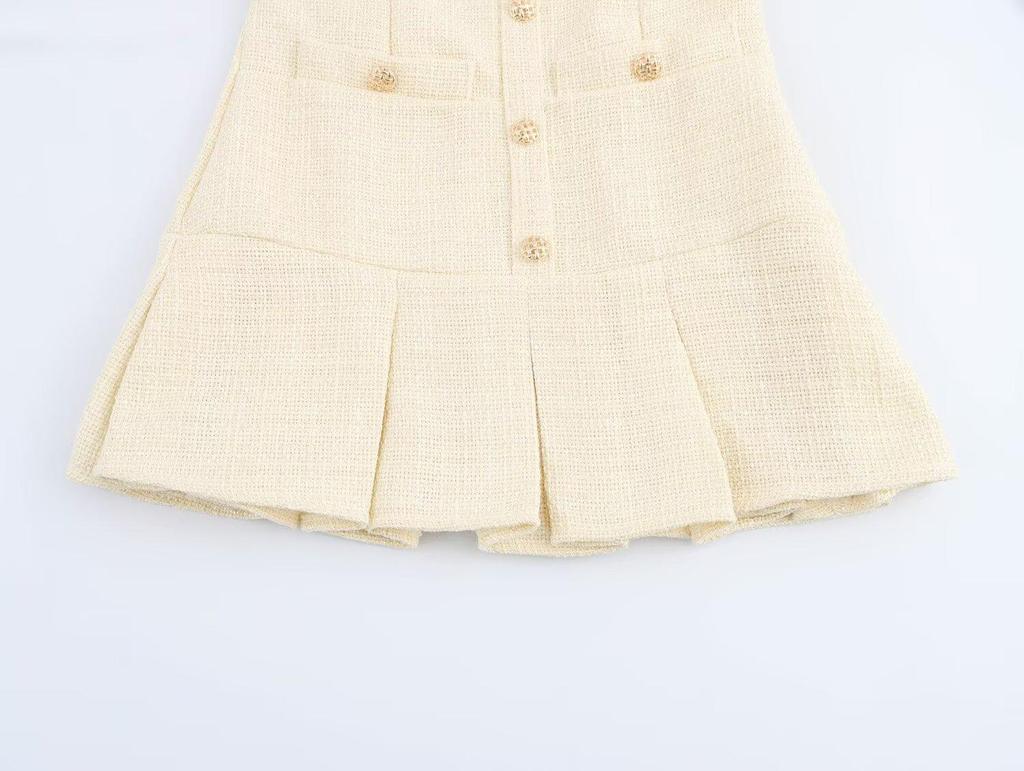 2025 Spring Women's European & American Fashion Strapless Slim-Fit Knit Dress