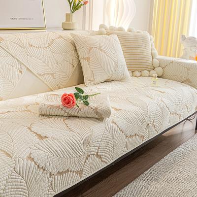 Nordic Simple Pure Cotton Sofa Cushion Four Seasons Universal Non-Slip Cotton Cushion Sofa Cover Slipcover Cover Cloth Cushion