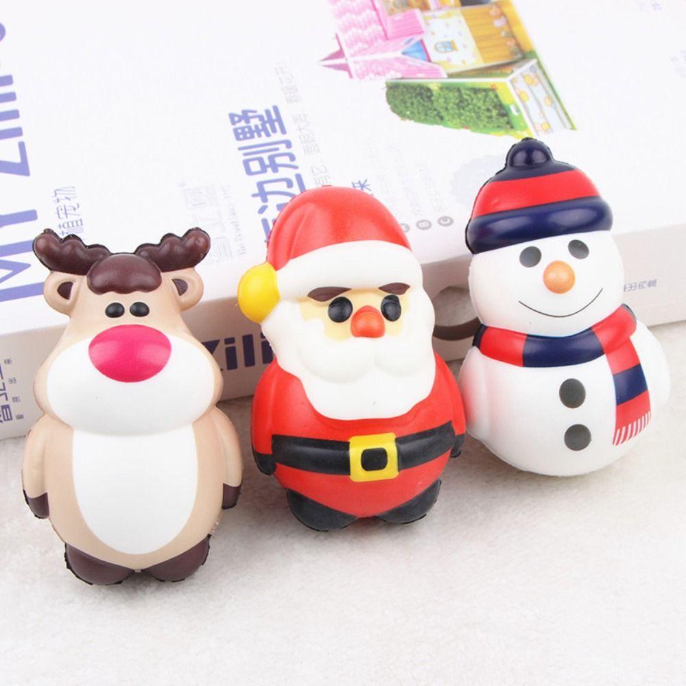 Girls Sensory Antistress Party Kids Gifts Christmas Decoration Stress Reliever Doll Squeeze Toys