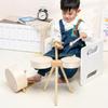 E7Ce Kids Musical Toy Drum With Foot Pedal For Rhythm Training Wooden Set