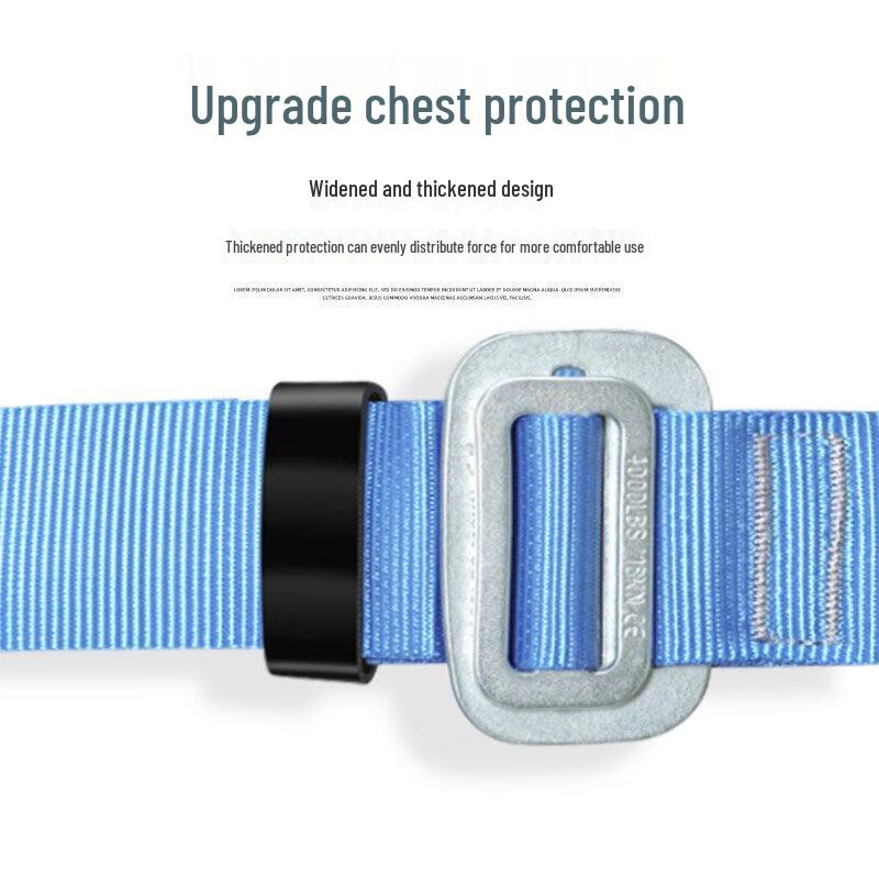 OLOMM Full-Body Five-Point Safety Harness for High-Altitude Work