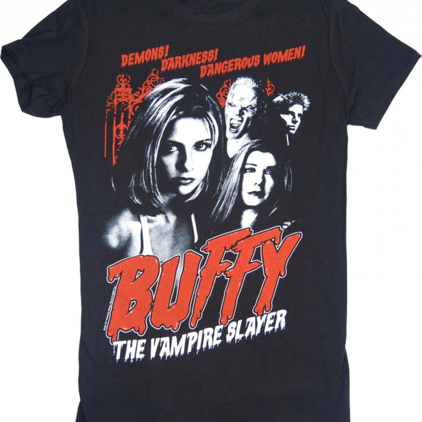 

Баффи: Футболка Охотник на вампиров Мужская футболка Четыре сезона Унисекс Чистый хлопок Повседневная Мода Уличная 4XL