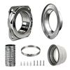 Flexible Magnetic Dryer Vents Kit Quick Connection Strong Magnet Magnetic Dryer Vent Coupling Airtight Seal Space Saving