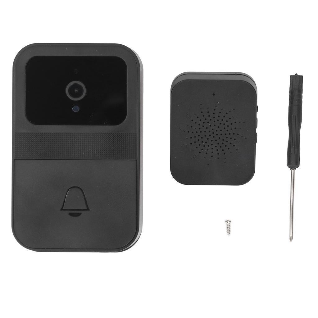 Smart Wireless Video Doorbell Support Voice Change Portable Visual Security Doorbell for Home