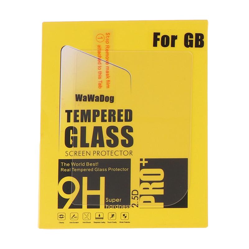 1 Set För Gameboy Advance GBA För Gameboy Color GB GBC GBP GBA SP Konsol Skärmskydd Film Skydd Härdat Glas