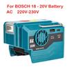 For Makita/Dewalt/Milwaukee/Bosch 111W Power Inverter Generator 18V Battery To 111V/111V AC Output USB and Type-C Adapter New
