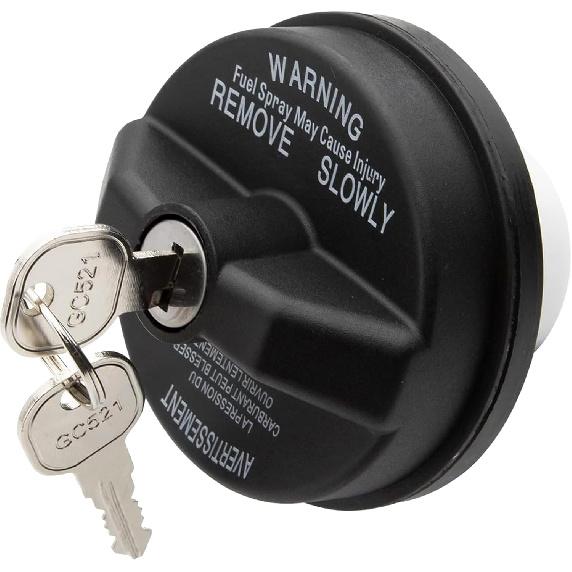 Locking Gas Cap, Lock Fuel Cap With Key Replace 5278655AA For 2000- Dodge Ram 1500 2500 3500,Journey,Caravan,Charger,Dakota,Durango & Jeep Wrangler