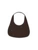 Kijun Stud Hobo Bag Brown