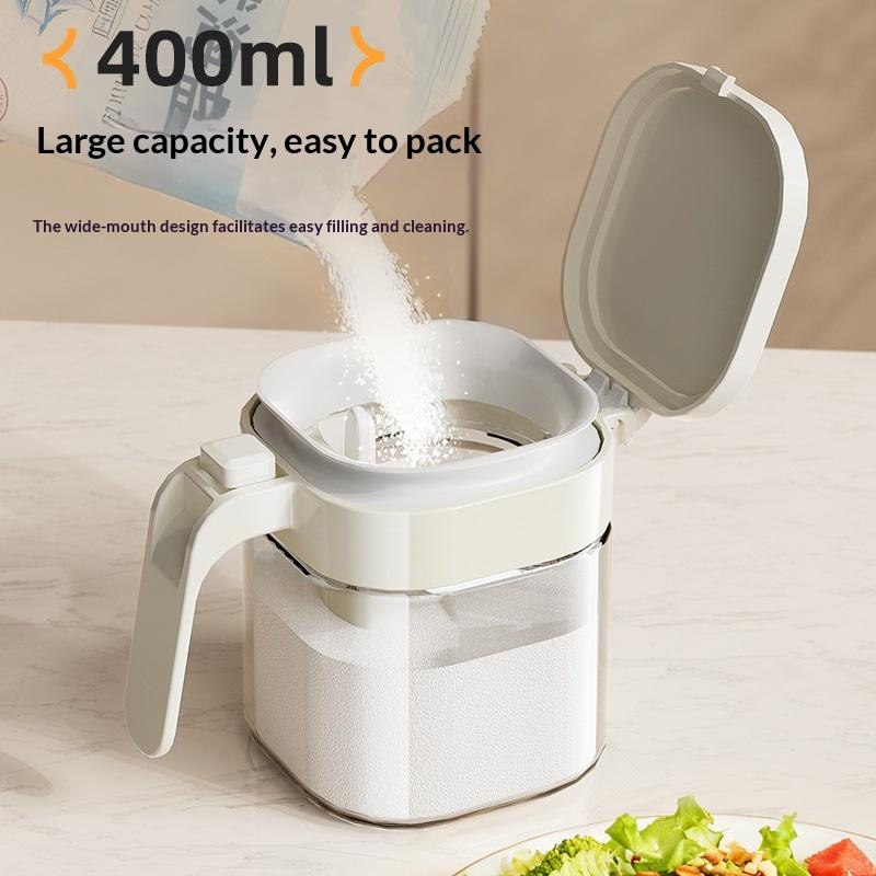 Spice Box Separate Spoon Seasoning Container Home Sealed Moisture-Proof Salt Jar Seasoning Bottle Jars Bottle Kitchen Tool