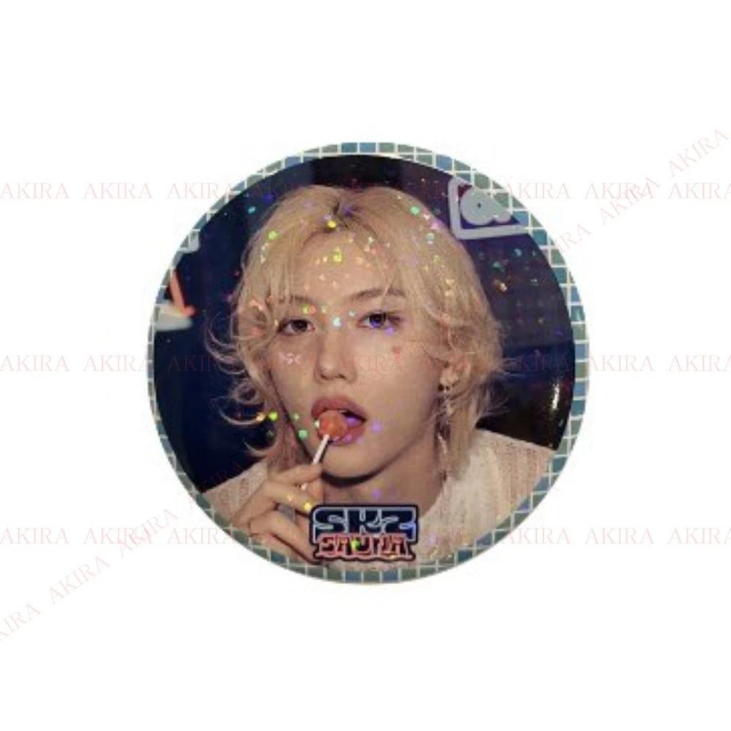 Stray Kids JYP JAPONYA POPUP MAĞAZASI 2025 SKZ SAUNA FOTOĞRAF KARTI ANAHTARLIK ROZET