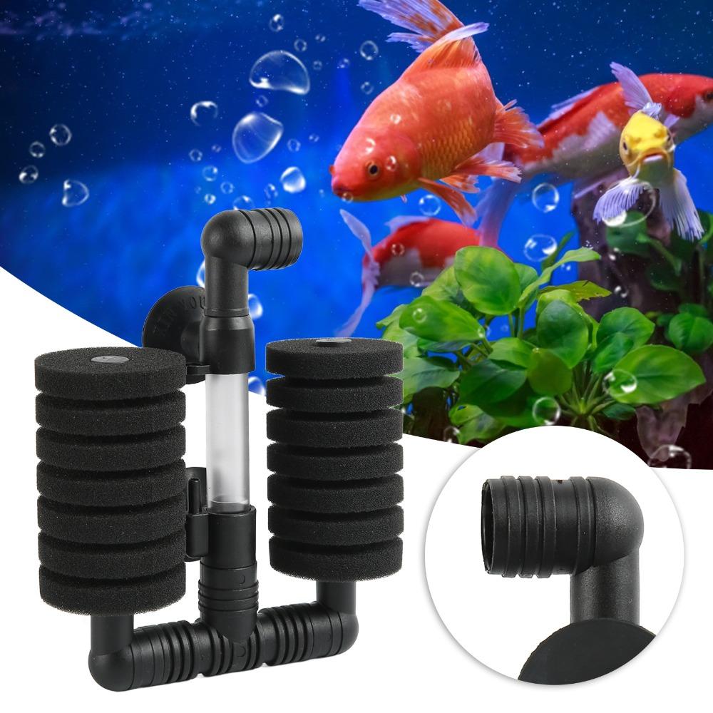 High Density Sponge Bio Sponge Filter Plastic Aquarium Air Filter Fish Tank Filter  Aquarium