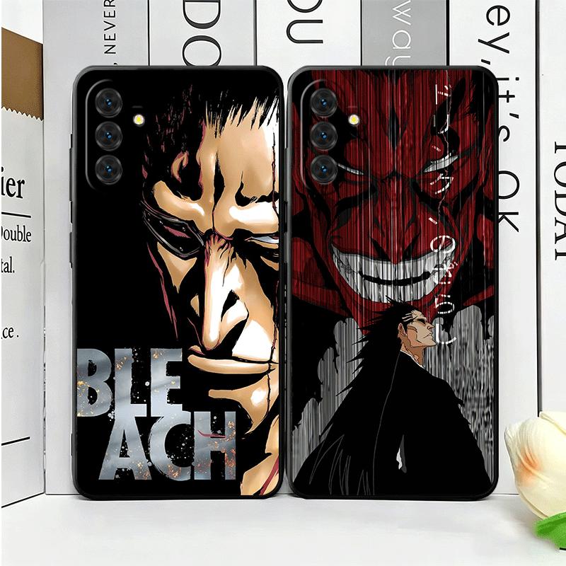 Bleach Zaraki Kenpachi Soft Phone Case for Samsung A17 A37 A57 A16 A26 A36 A56 A15 A25 A35 A55 A14 A24 A34 A54 A13 A23 A33 A53 A