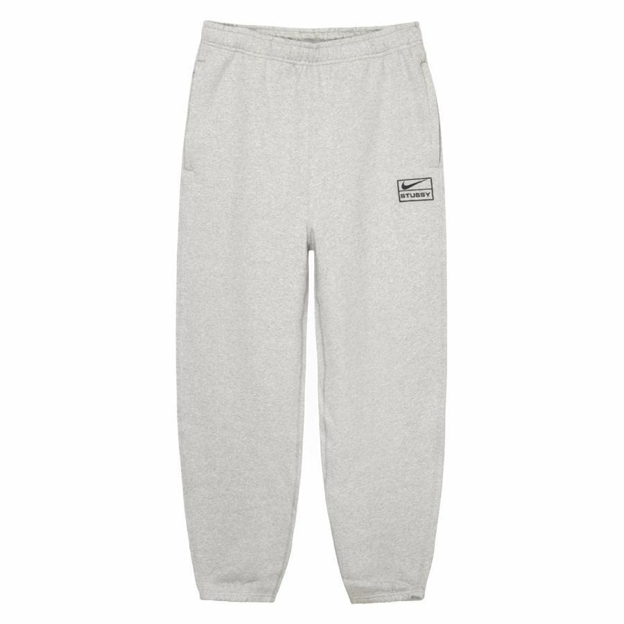 Stussy Nike Fleece Pant Grey Heather (US Size) FN5231-050