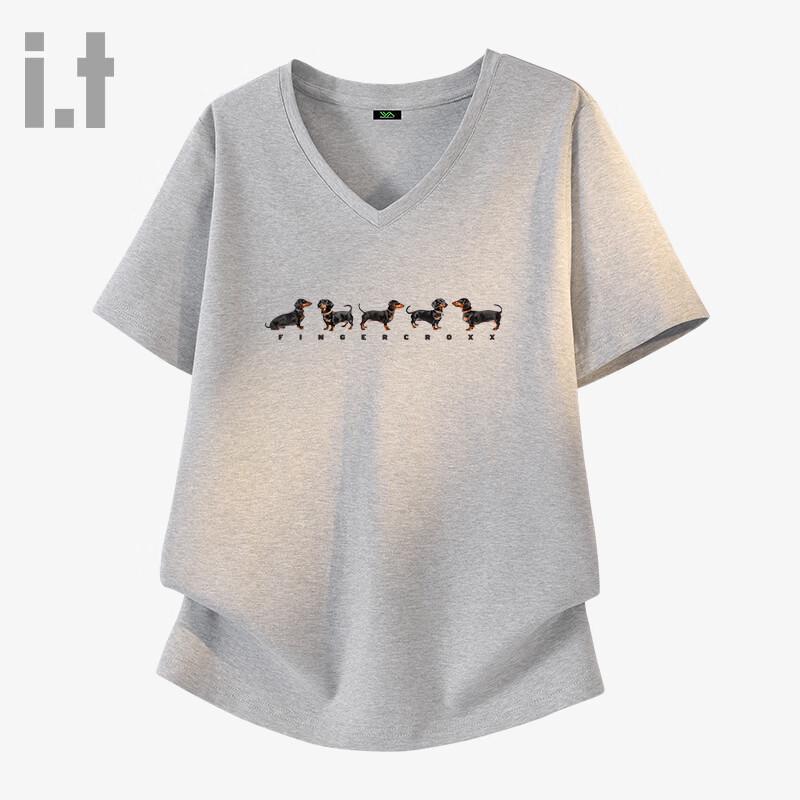 

Fingercroxx Women s Ice Silk V-Neck Anti-Bacterial T-Shirt XL