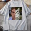 Dexter Morgan Katze T-Shirts Lustiges Baumwoll Kurzarm Rundhals T-Shirt Unisex Streetwear Herrenkleidung Katzen Meme Gen Z Humor Kleidung