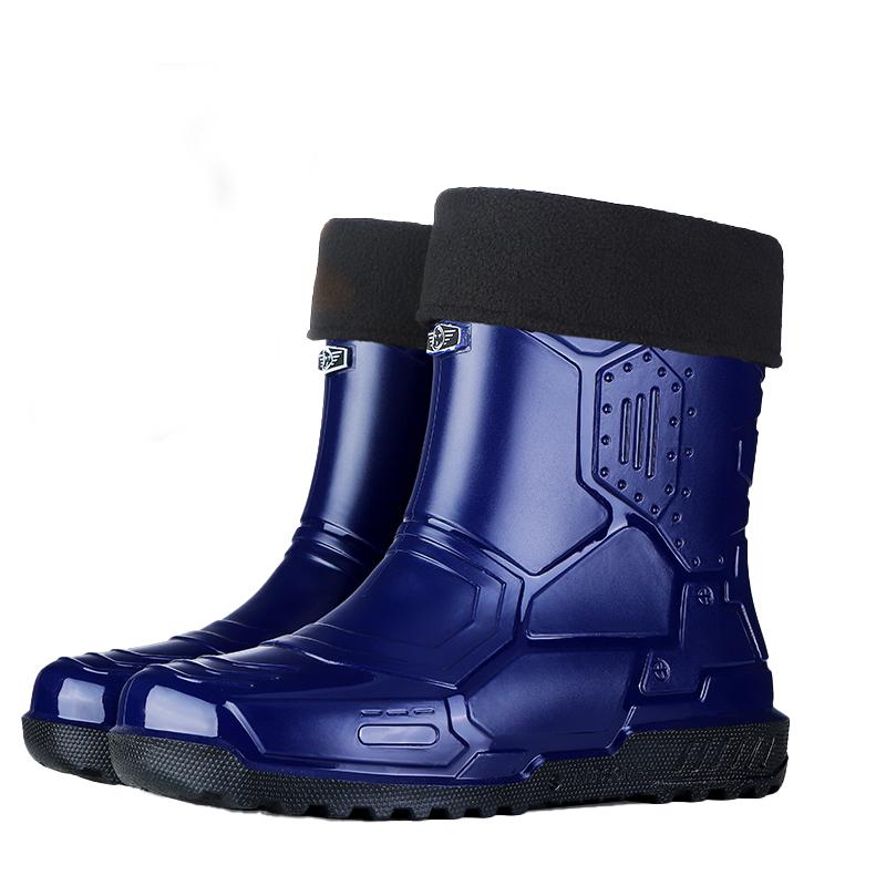 

100% водонепроницаемые сапоги для садоводства, подходящие для холодной погоды, с полиуретановой подкладкой, сапоги для сельского хозяйства 41 синий