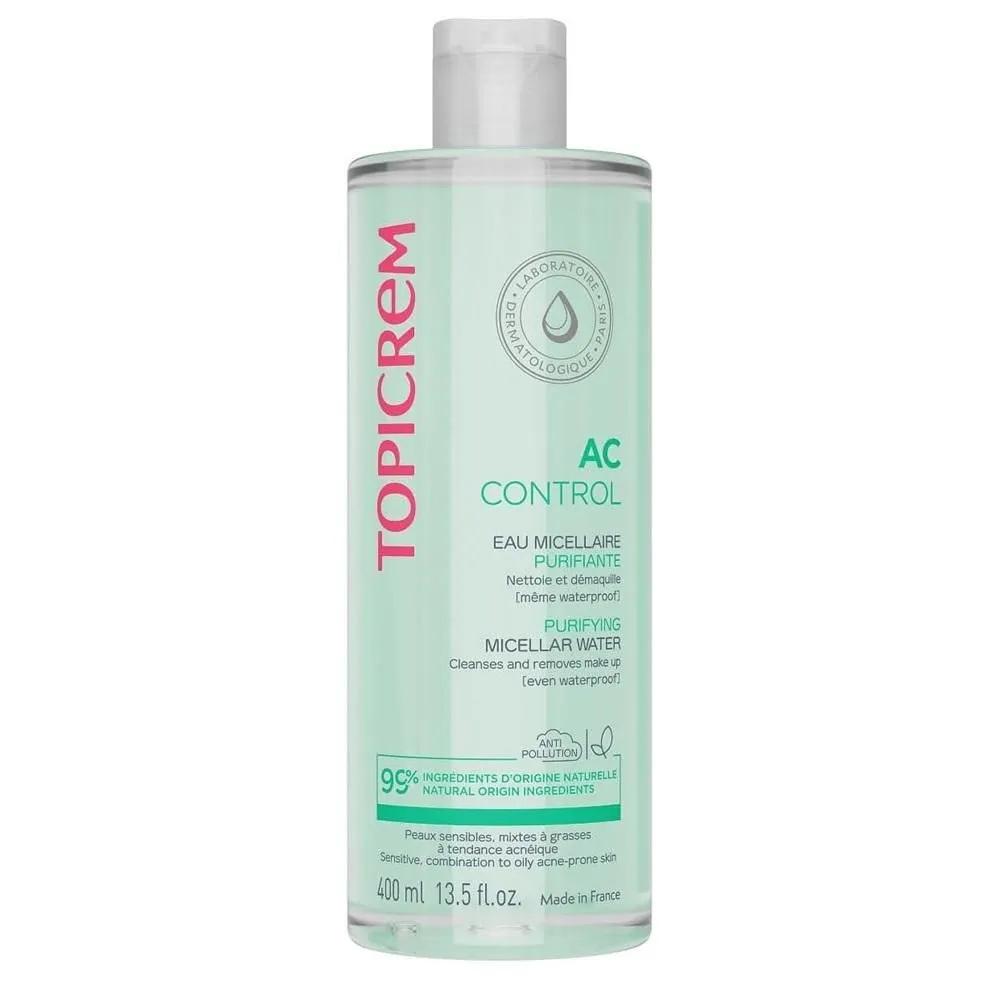 Topicrem AC Control Очищающая вода 400 мл 1 упаковка Topicrem - AC CONTROL Очищающая мицеллярная вода