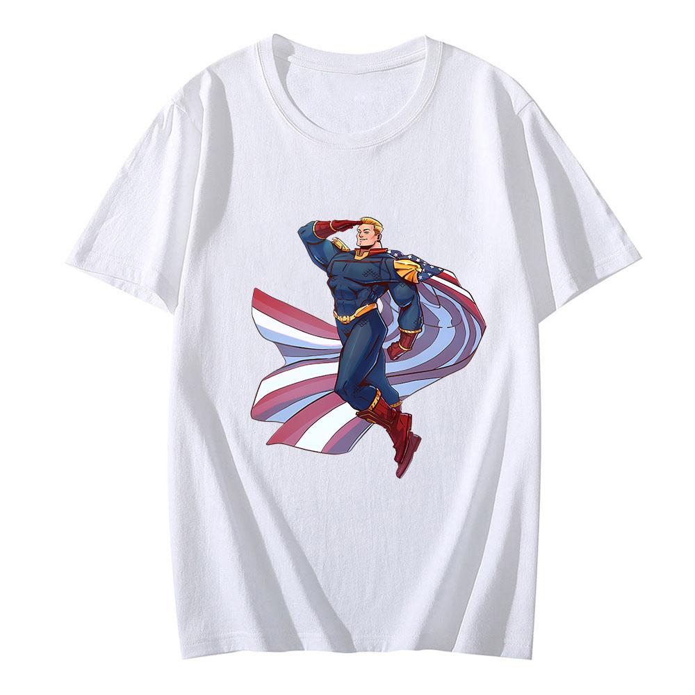 The Boys Season T-Shirt Unisex Short Sleeve 100%Cotton Tshirts Casual Cartoon Graphic Print Anime T-shirt Camisetas Comfortable O-neck summer Clothes