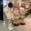 Ιαπωνικά Kawaii Zip Up Hoodies Γυναικεία Sweet Girl Star Graphics Κέντημα Φούτερ με κουκούλα Kpop Cute Casual Top Γυναικείο